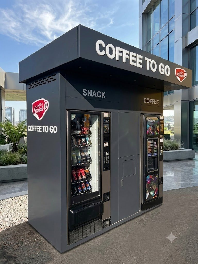 Coffee To Go kiosk sa snack i coffee modulom